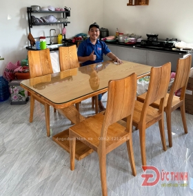 Mua bàn ăn gỗ tự nhiên hiện đại, mẫu mã đa dạng tại Bà Rịa, Vũng Tàu, Xuyên Mộc, Hòa Long