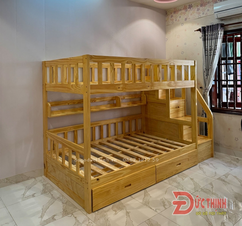 Giường Tầng Cao Cấp mẫu BS BEN 1M2/1M2 