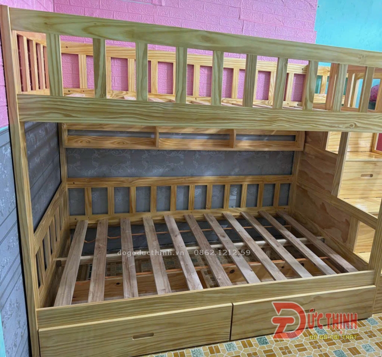 Giường Tầng Cao Cấp mẫu BS BEN 1M2/1M2 