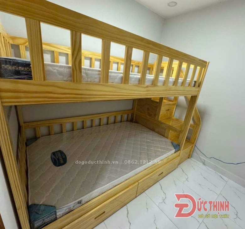 Giường Tầng Cao Cấp mẫu BS BEN 1M2/1M2 