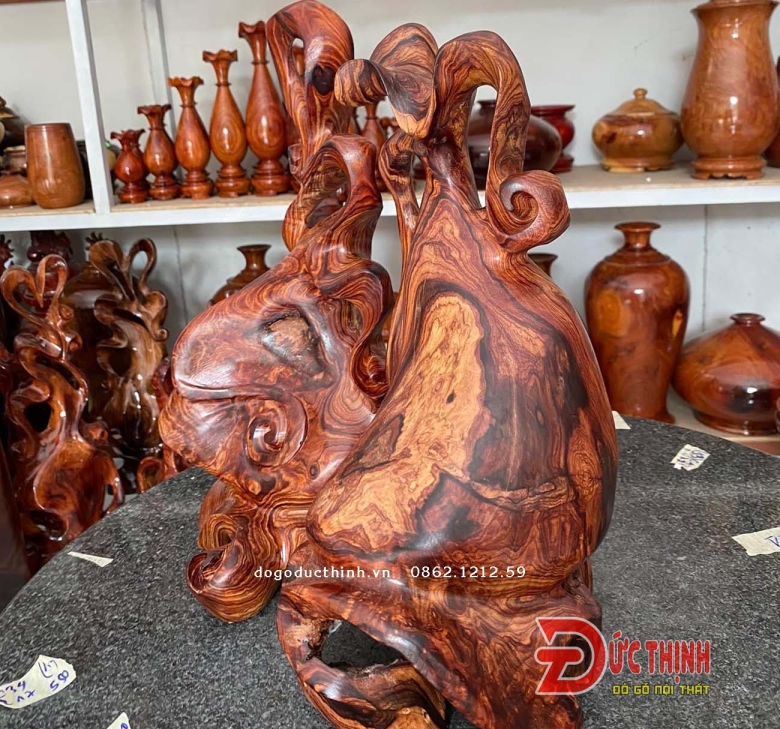Lục Bình gỗ Cẩm 02
