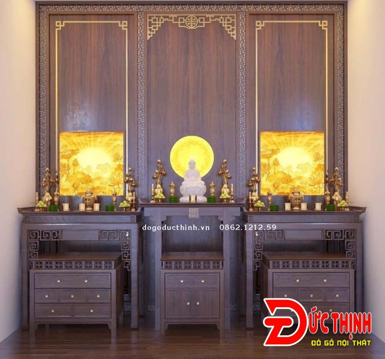 Mẫu Phòng thờ 04