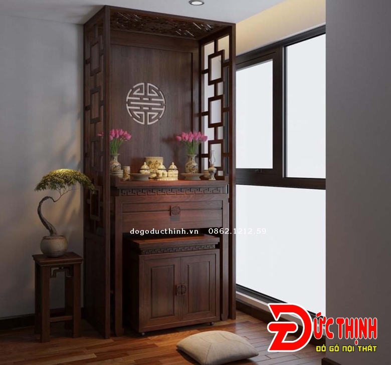 Bảng giá thi công vách CNC phòng thờ 2025