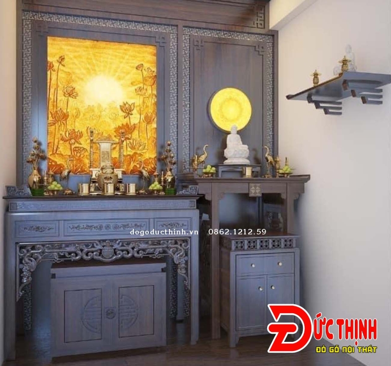 Bảng giá thi công vách CNC phòng thờ 2025