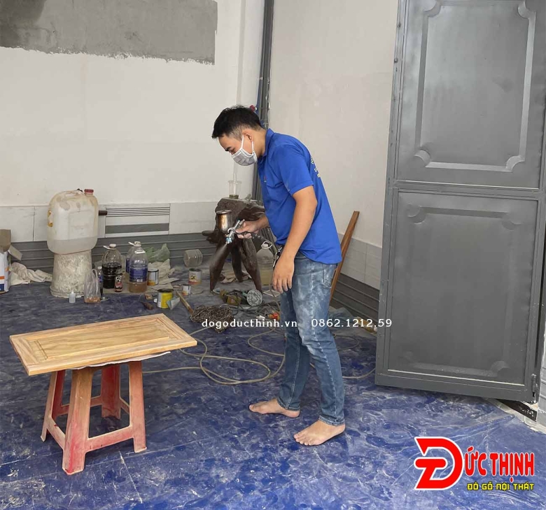 Bảng giá Sơn PU CỬA GỖ tại nhà