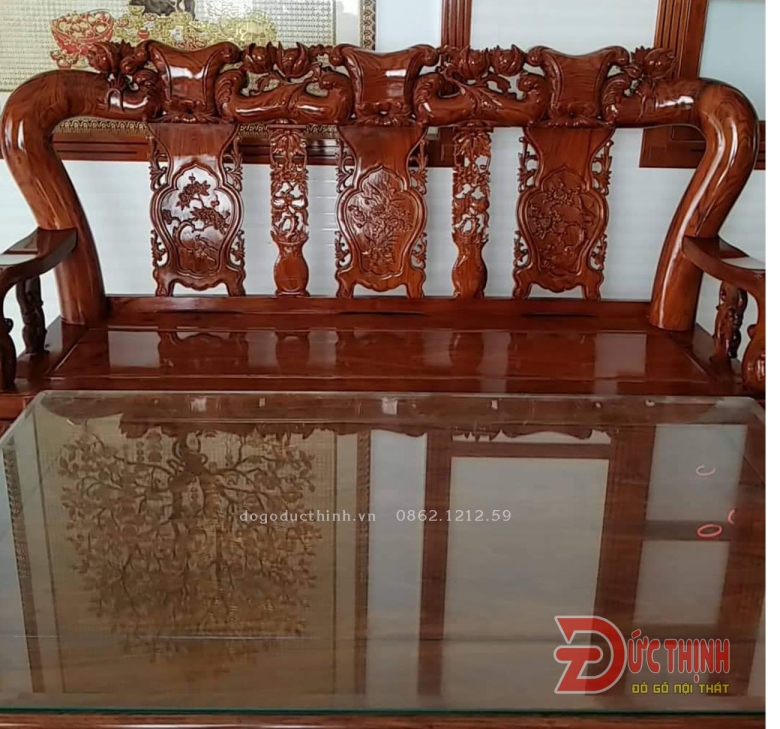 Salon Hương Vân - Đào Búp - cột 14 - 6 món - màu đậm