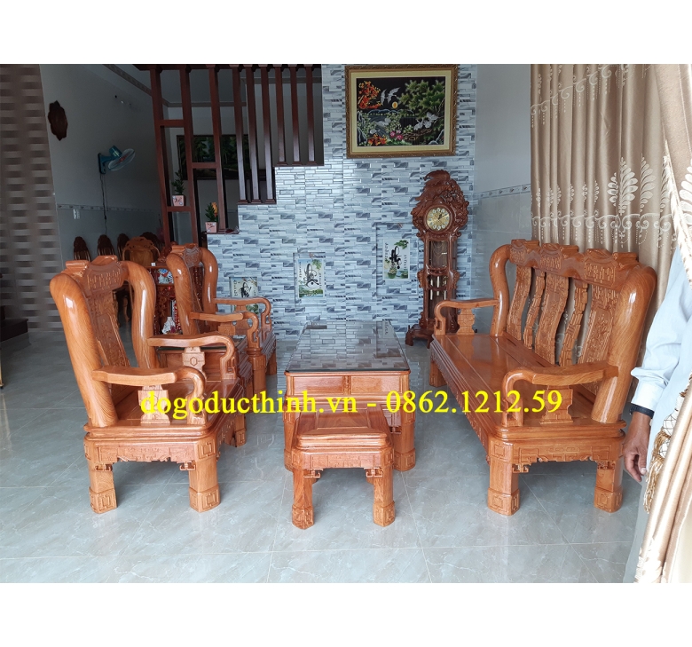 Salon Hương đá - Chân xoay - cột 12 - 6 món