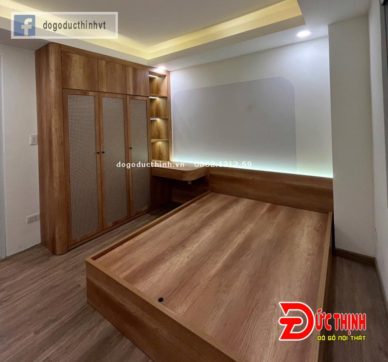 Mẫu tủ quần áo MDF thiết kế theo yêu cầu