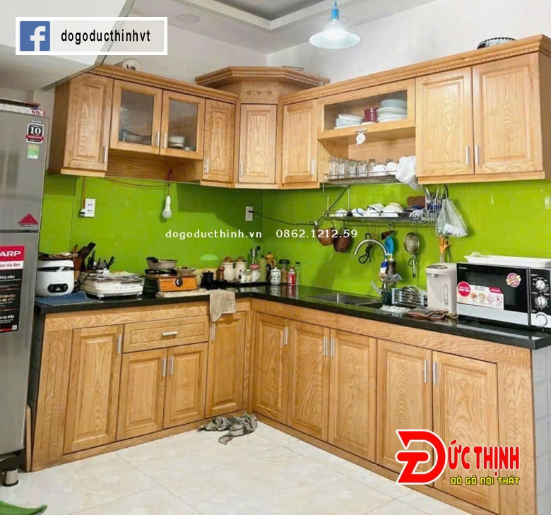 Bảng giá thi công tủ bếp