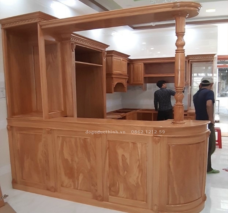 Bảng giá thi công tủ bếp