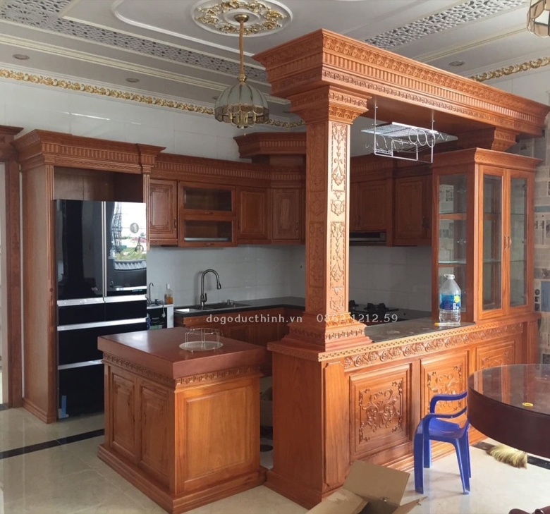 Bảng giá thi công tủ bếp