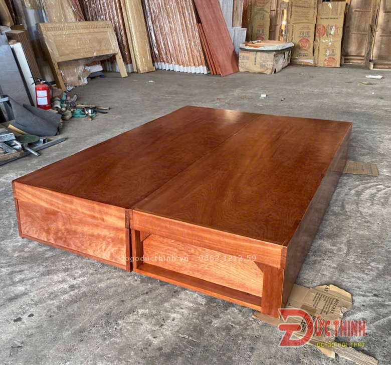 Giường Gấp Gỗ Xoan Đào